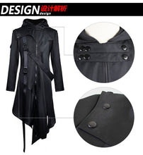 Load image into Gallery viewer, Wish Amazon New Gothic Autumn and Winter European and American Halloween Cos Costume Coat Men