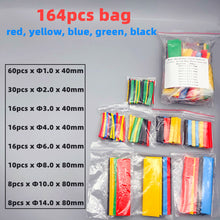 Load image into Gallery viewer, 127/135/164/328/530Pcs 2:1 Shrinkable Insulation Heat Shrinkable Tube Wire And Cable Data Cable Protector Electronic Diy