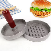 Load image into Gallery viewer, Manual Non-Stick Finish Hamburger Press Patty Pressure Hamburger Molding Plastic Handle Hamburger Meat Pressing Machine