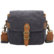 Load image into Gallery viewer, Canvas SLR Camera Bag Mirrorless Camera Bag Sony A6000 A7R Waterproof Single-Shoulder Camera Bag