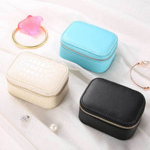 Load image into Gallery viewer, Jewelry Storage Box PU Leather Travel Portable Holders Case
