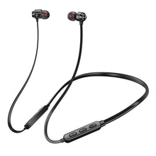 Load image into Gallery viewer, Neck-mounted wireless sports earphones hanging neck Bluetooth 5.1 in-ear metal headset