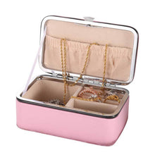 Load image into Gallery viewer, Jewelry Storage Box PU Leather Travel Jewellery Portable Holders Case