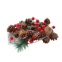 Load image into Gallery viewer, Christmas Pine Cone Light String Pine Needle Decoration Led Copper Wire Light Small Mulberry Hanging Flag