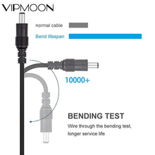 Load image into Gallery viewer, 12V DC Extension Cable 5.5*2.1mm Male Female Power Cord 1m 2m 3m 5M 10M DC connector For LED Strip Light Adapter CCTV Camera
