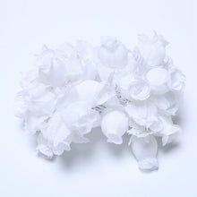 Load image into Gallery viewer, 12pcs Mini Artificial Flower Silk Rose Flower Bouquet for Wedding Party Home Decoration DIY Wreath Scrapbook accessories