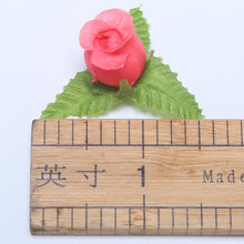 Load image into Gallery viewer, 12pcs Mini Artificial Flower Silk Rose Flower Bouquet for Wedding Party Home Decoration DIY Wreath Scrapbook accessories