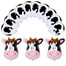 Load image into Gallery viewer, 13pcs/lot Birthday Decoration 44*64cm Pig Cow Neddy Farm Balloons for Farm Animal Theme Party Kid Birthday Party Supplies
