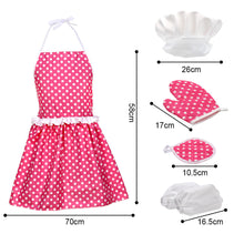 Load image into Gallery viewer, Girls Kitchen Toy Set Baking Tool Apron