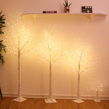 Load image into Gallery viewer, LED Tree Light Landscape Lamp Christmas Holiday Decorative Light Starry Sky Warm Light Luminous Tree Simulation Silver Birch Light