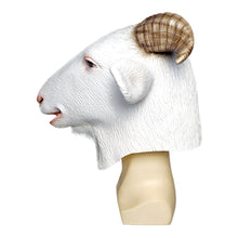 Load image into Gallery viewer, Christmas Gift Carnival Party Funny Mask Animal Goat Latex Mask