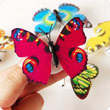 Load image into Gallery viewer, 7pcs/set Creative Colorful Butterfly Small Night Lamp Pasting Led Decorative Wall Lamp Light-Emitting Butterfly