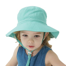 Load image into Gallery viewer, Children's hat spring and summer sun hat men and women baby breathable bucket hat