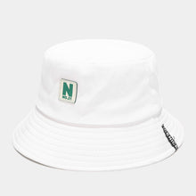 Load image into Gallery viewer, N Letters Fisherman Hat Monochrome Outdoor Sun Hat Anti-DDoS Sun Hat Summer Student Couple Bucket Hat