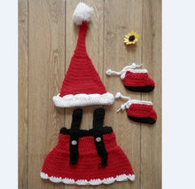 Load image into Gallery viewer, Children's Photography Clothing Newborn Cartoon Sweater Handmade Wool Knitting Baby Costume for Taking Photo Christmas