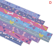 Load image into Gallery viewer, 136 X Folding Paper Lucky Star Paper Strip Sky Universe Pattern Origami Craft Handmade Home DIY Cards Gift Decoration