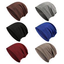 Load image into Gallery viewer, New Autumn and Winter Women's Fashion Knitted Hat Days Warm Pullover Cap Pure Color Thickened Men's Korean Casual Confinement Cap
