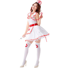 Load image into Gallery viewer, Sexy Uniform V-neck Nurse Role Cosplay Clothes White Angel Maid Cosplay Costume