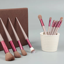 Load image into Gallery viewer, 13pcs Professional Makeup Brush Set Soft Fur Beauty Highlighter Powder Foundation Concealer Multifunctional Cosmetic Tool Makeup