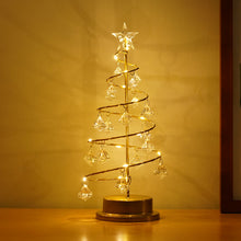 Load image into Gallery viewer, Led XINGX Crystal Diamond Christmas Tree Lamp Christmas Product Decorative Table Lamp Small Night Lamp