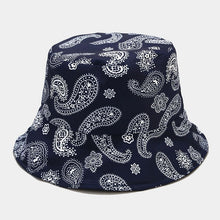 Load image into Gallery viewer, Paisley Bucket Hat Couple Street Trendy Hip-Hop Hip-Hop Hat Baby Boy and Girl Summer Sun Hat Bucket Hat