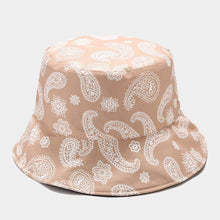 Load image into Gallery viewer, Paisley Bucket Hat Couple Street Trendy Hip-Hop Hip-Hop Hat Baby Boy and Girl Summer Sun Hat Bucket Hat
