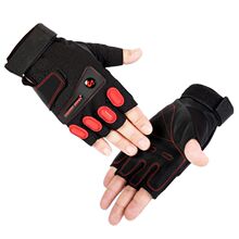 Load image into Gallery viewer, Sports Fitness Equipment Wait Lifting Weightlifting Lengthened Wristband Breathable Outdoor Riding Gloves