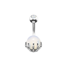 Load image into Gallery viewer, Paw Belly Ring Navel Stud Piercing Jewelry (Palm)