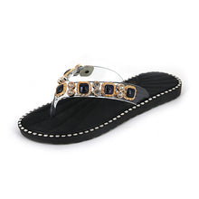 Load image into Gallery viewer, Women's Summer Slippers Outdoor Slippers Flip-Flops Rhinestone Fashion Ins Slippers