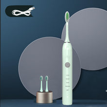 Load image into Gallery viewer, Electric Toothbrush With 3 Replacement Brushes IPX7 Waterproof Toothbrush