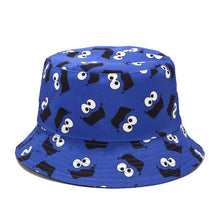 Load image into Gallery viewer, Cartoon Pattern Bucket Hat Female Street Trend Double-Sided Bucket Hat Male Summer Outdoor Sun Hat