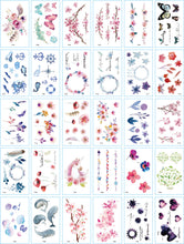 Load image into Gallery viewer, Fresh Tattoo Stickers English Alphabet Cartoon Temporary Tattoo Stickers