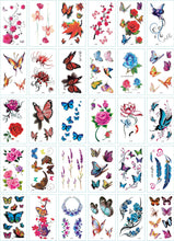 Load image into Gallery viewer, Fresh Tattoo Stickers English Alphabet Cartoon Temporary Tattoo Stickers