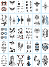 Load image into Gallery viewer, Fresh Tattoo Stickers English Alphabet Cartoon Temporary Tattoo Stickers