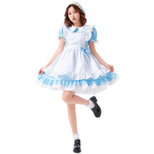 Load image into Gallery viewer, Pixel Adult Maid Cosplay Costume Three-Color Net Red Girlfriends Clothes Lolita Dresses