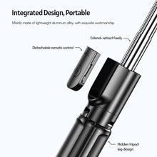 Load image into Gallery viewer, Mini 5Section Extendable Selfie Stick Integrated W Group Photo Live Streaming Binge Watch Occasions Monopod