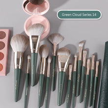 Load image into Gallery viewer, 14Pcs Makeup Brushes Set Cosmetic Foundation Powder Blush Eye Shadow Lip Blend Wooden Make Up Brush Tool Kit Maquiagem
