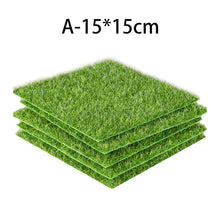 Load image into Gallery viewer, 15/30cm Grass Mat Green Artificial Lawns Turf Carpets Fake Sod Garden Moss Landscape For Home Floor Aquarium Wedding Decoration