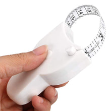 Load image into Gallery viewer, 150cm/60 Inch Fitness Accurate Fitness Caliper Body Waist Chest Arms Legs Measuring Tape Retractable Ruler Measure