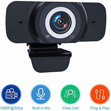 Load image into Gallery viewer, Computer Camera with Microphone PC Network USB Plug and Play
