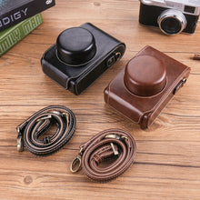 Load image into Gallery viewer, Universal Fuji Leather XE4 X100v X30 Leather Case X100f D-LUX7 LX 100 M2 Camera Bag