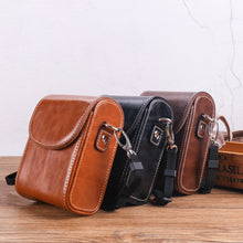 Load image into Gallery viewer, Suitable for Canon G7x3 Sony RX100 Leather Case Panasonic LX10 Ricoh GR2 Card Camera Bag