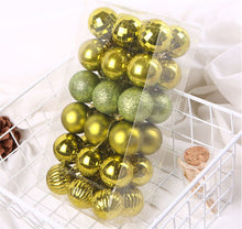 Load image into Gallery viewer, Christmas Ball Set 4cm Christmas Decorations Christmas Tree Ornament Ball Special-Shaped Balls