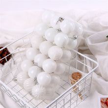 Load image into Gallery viewer, Christmas Ball Set 4cm Christmas Decorations Christmas Tree Ornament Ball Special-Shaped Balls
