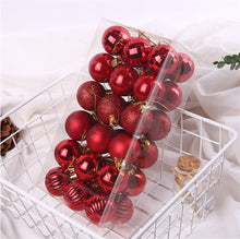 Load image into Gallery viewer, Christmas Ball Set 4cm Christmas Decorations Christmas Tree Ornament Ball Special-Shaped Balls