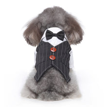 Load image into Gallery viewer, Pet Suit Pet Supplies Dress Swallowtail Wedding Dress for Dog