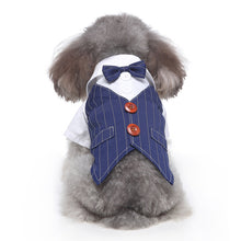 Load image into Gallery viewer, Pet Suit Pet Supplies Dress Swallowtail Wedding Dress for Dog