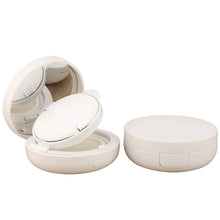 Load image into Gallery viewer, 15g/0.5oz Empty Air Cushion Puff Box Portable Cosmetic Makeup Case Container with Powder Sponge Mirror for BB Cream Foundation