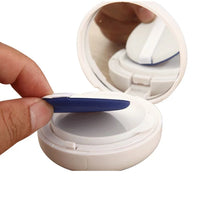 Load image into Gallery viewer, 15g/0.5oz Empty Air Cushion Puff Box Portable Cosmetic Makeup Case Container with Powder Sponge Mirror for BB Cream Foundation