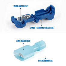 Load image into Gallery viewer, 160 pces wire cable connectors crimp terminals scotch terminal quick lock splice 22-10awg electric car set